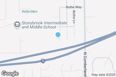 Map image of the property - 2604 Lullwater Ln