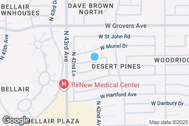 Map image of the property - 4137 W Angela Dr