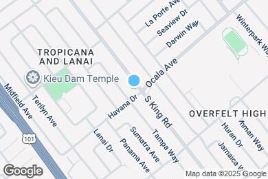 Map image of the property - 1785 S King Rd