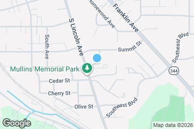 Map image of the property - 1158 S Lincoln Ave