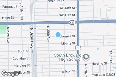 Map image of the property - 1930 Thomas St