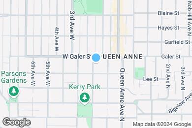 Map image of the property - 1418 on Queen Anne