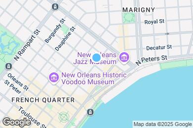 Map image of the property - 1204 Chartres St