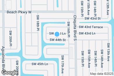 Map image of the property - 1709 SW 44th St