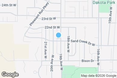 Map image of the property - 2001 19th Ave W
