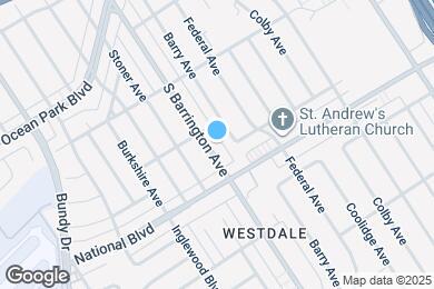 Map image of the property - 2818 S Barrington Ave