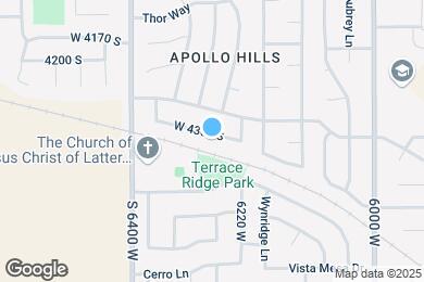 Map image of the property - 6263 W 4305 S