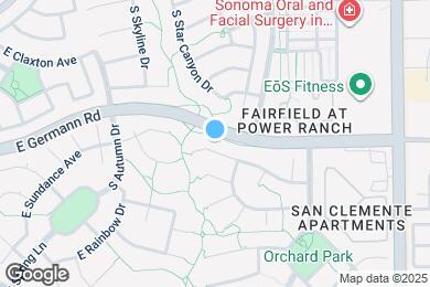 Map image of the property - 4468 E Sundance Ct
