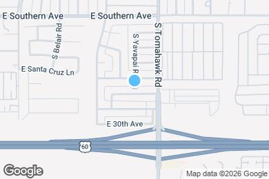 Map image of the property - 1462 E 28th Ave