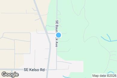 Map image of the property - 14070 SE Baumback Ave