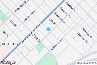 Map image of the property - 2719 Broadway Ave in Santa Monica