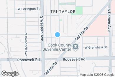 Map image of the property - 2248 W Taylor St