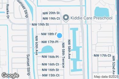 Map image of the property - 5801 NW 17th Pl