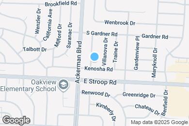 Map image of the property - 3856 Longridge Dr