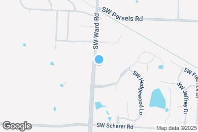 Map image of the property - 1430 SW Winthrop Dr