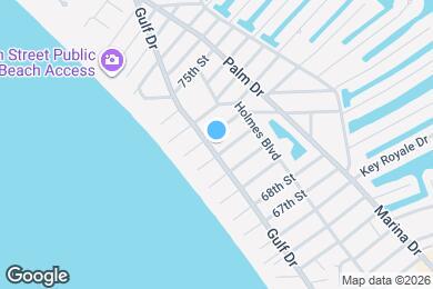 Map image of the property - 7107 Gulf Dr