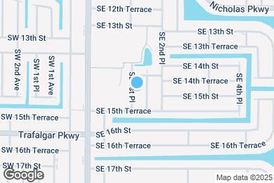 Map image of the property - 1417 SE 1st Pl
