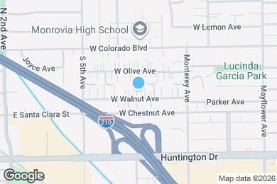 Map image of the property - 843 W Walnut Ave