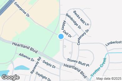 Map image of the property - 8514 Bluff Point Dr