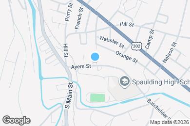 Map image of the property - 30 Ayers St