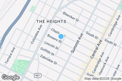 Map image of the property - 220 Bowers St