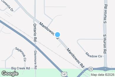 Map image of the property - 3166 Manitowoc Rd