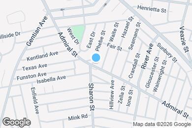 Map image of the property - Admiral Apartments