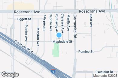 Map image of the property - 14520 Pontlavoy Ave