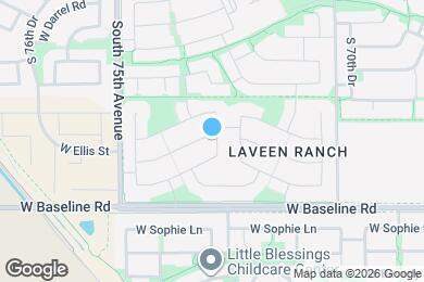 Map image of the property - 7313 W Ellis St