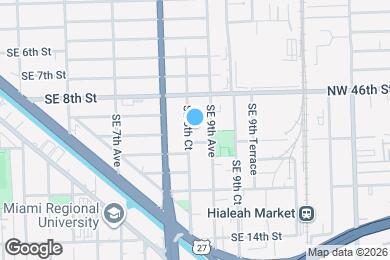 Map image of the property - 861 SE 8th Ct