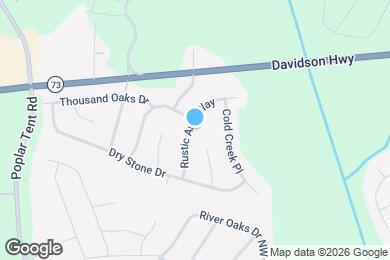 Map image of the property - 1640 Rustic Arch Way