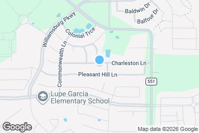 Map image of the property - 151 Charleston Ln