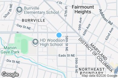 Map image of the property - 611 57th St NE