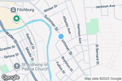 Map image of the property - 107 Summer St