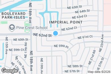 Map image of the property - 2020 NE 62nd St