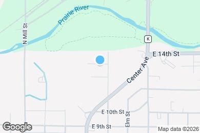 Map image of the property - 1207 E 14th St