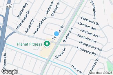Map image of the property - 3412 Flamingo Dr