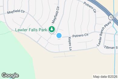 Map image of the property - 1301 Potrero Cir