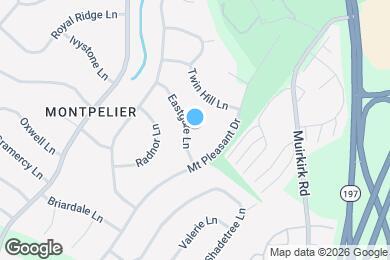 Map image of the property - 12407 Eastgate Ln