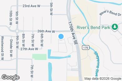 Map image of the property - Diamond Creek Townhomes