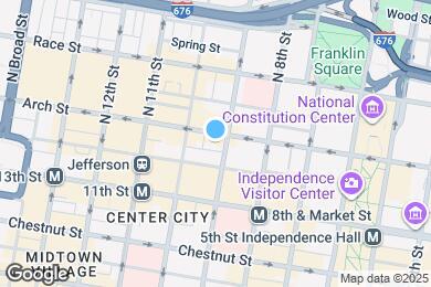 Map image of the property - 910 Arch St