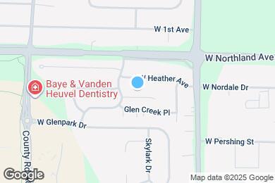 Map image of the property - 2748 W Parkmoor Ct