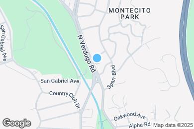 Map image of the property - 3050 N Verdugo Rd