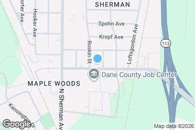 Map image of the property - 1814 Aberg Ave