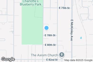 Map image of the property - 7643 E D St