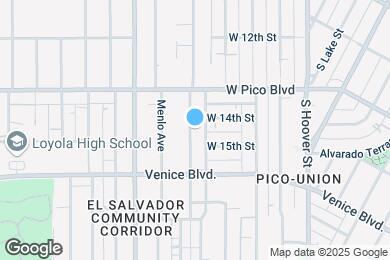 Map image of the property - 1412 S Westmoreland Ave