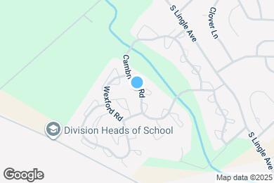 Map image of the property - 1002 Cambridge Ct