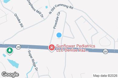 Map image of the property - 5446 Pinedale Cir