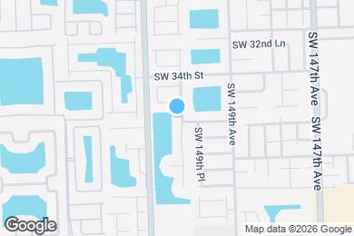 Map image of the property - 3634 SW 150th Ct