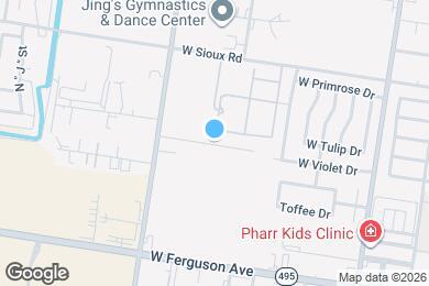 Map image of the property - 1702 W Violet Dr